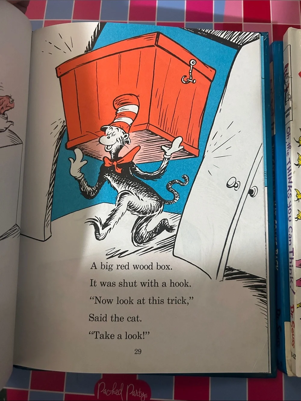 Dr. Seuss Books - Cat in the Hat, Wacky Wednesday, oh the thinks you can think